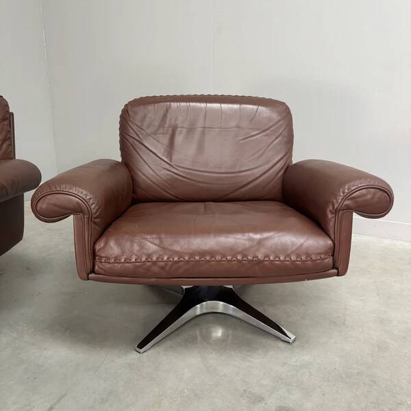Fauteuil lounge De Sede DS31, Suisse années 1970