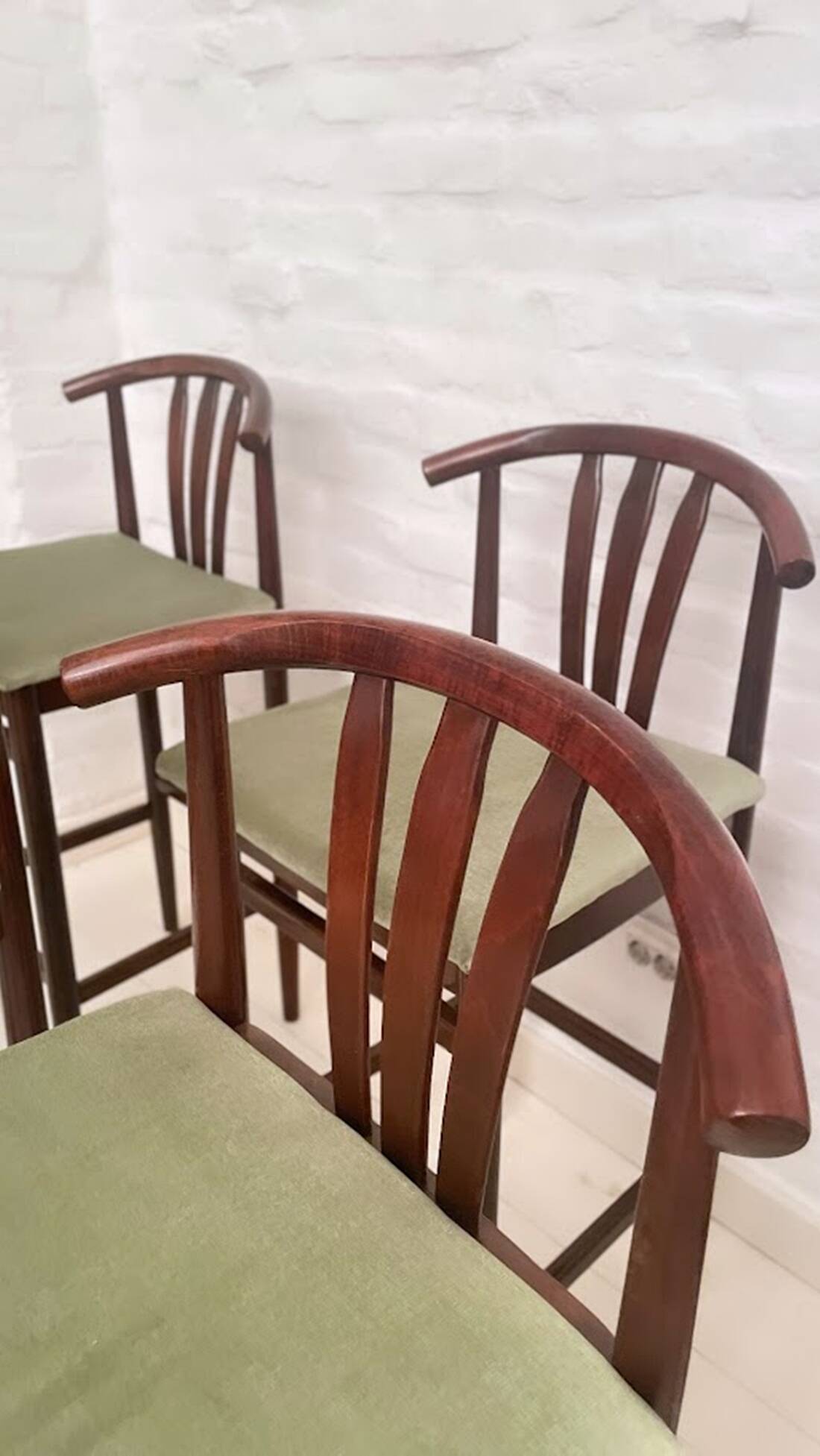 Vintage HajduThonet Barstools 1970s Hungary