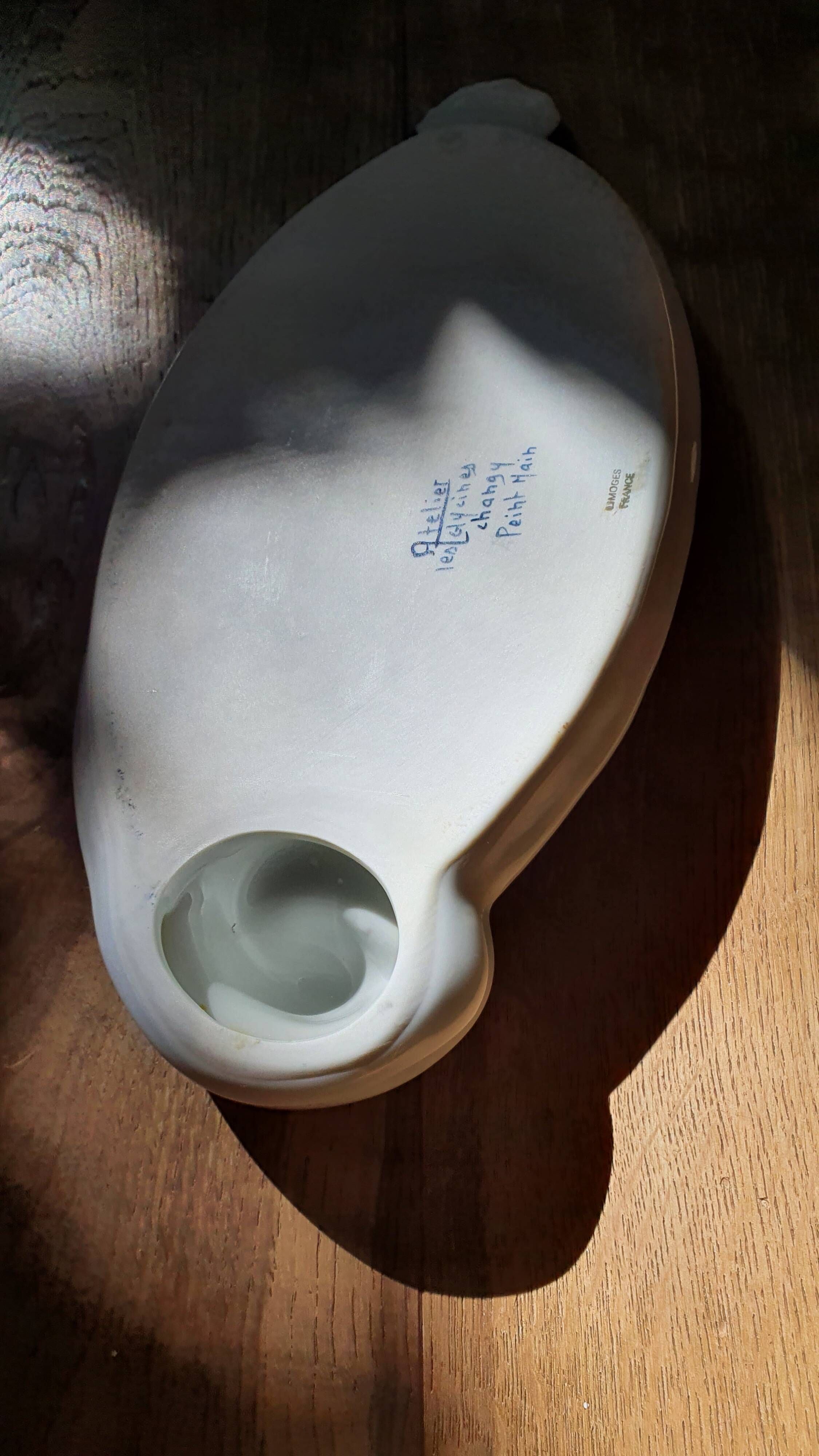 Cup or pocket tray Sleeping swan Les Ateliers des Glycines