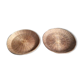 Set de 2 corbeilles en osier
