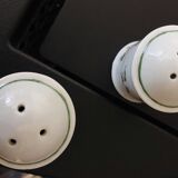 Porcelain salt and pepper shakers