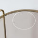 Golden serving table