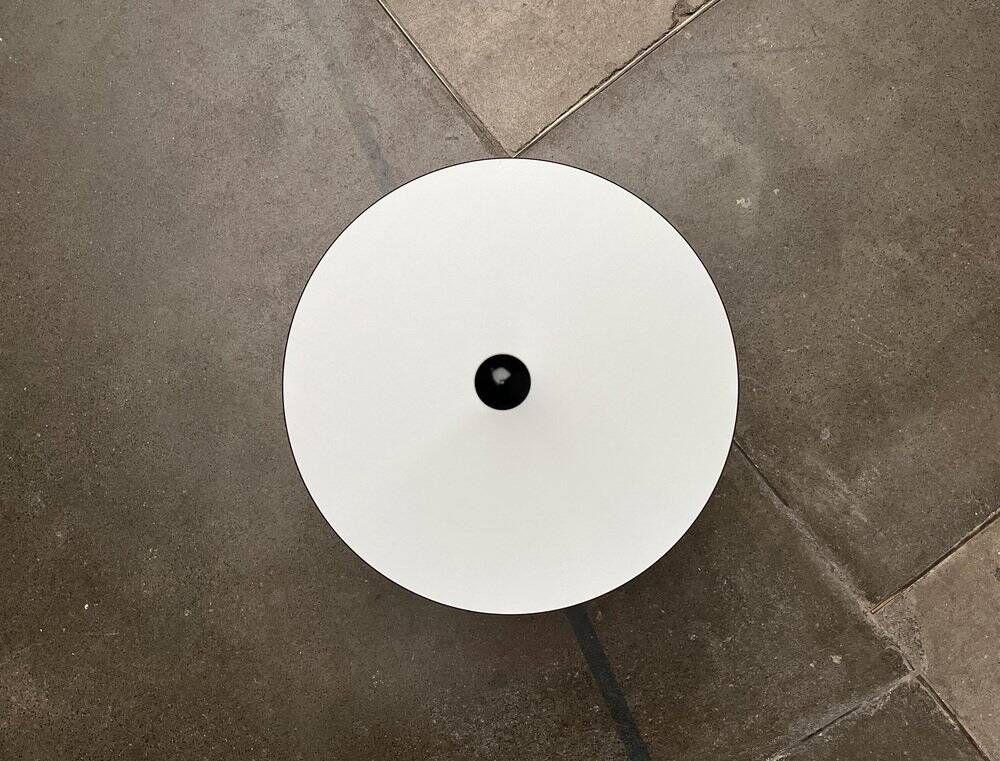 Postmodern vintage side table model Servomuto by Achille Castiglioni for Zanotta, 1970s.