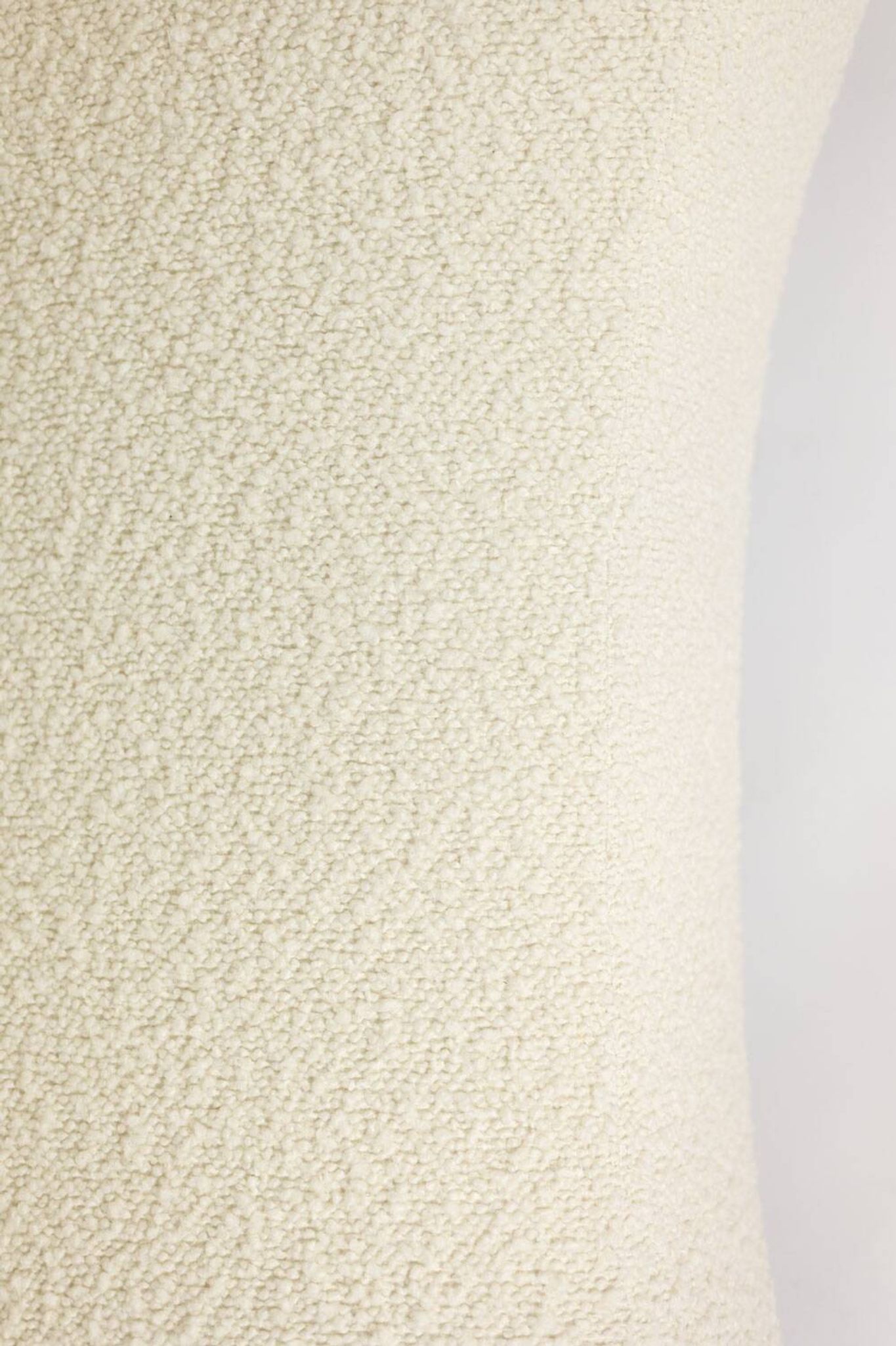 “Bean” shaped 3-seater sofa, in blond beech. Contemporary work