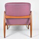 Original restored armchair GFM-64, signed by designer E.Homa, 1960s