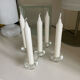Glass candle holder Pukeberg Staffan Gellerstedt Sweden 1970s