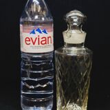 Vintage cut glass decanter