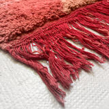 Moroccan Berber carpet Boujaad red and ochre with graphic patterns 2,64x2,02m