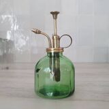 Ancien vaporisateur en laiton et verre