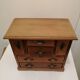 Boite a bijoux petite commode en bois vintage