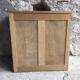 Parisian sideboard in raw wood - vintage 1960