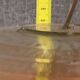 Glass bell with iron hook old vintage cheese