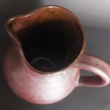Stoneware pitcher, signature to be identified, 20th century