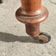 Table 6 pieds louis philippe noyer 2m25