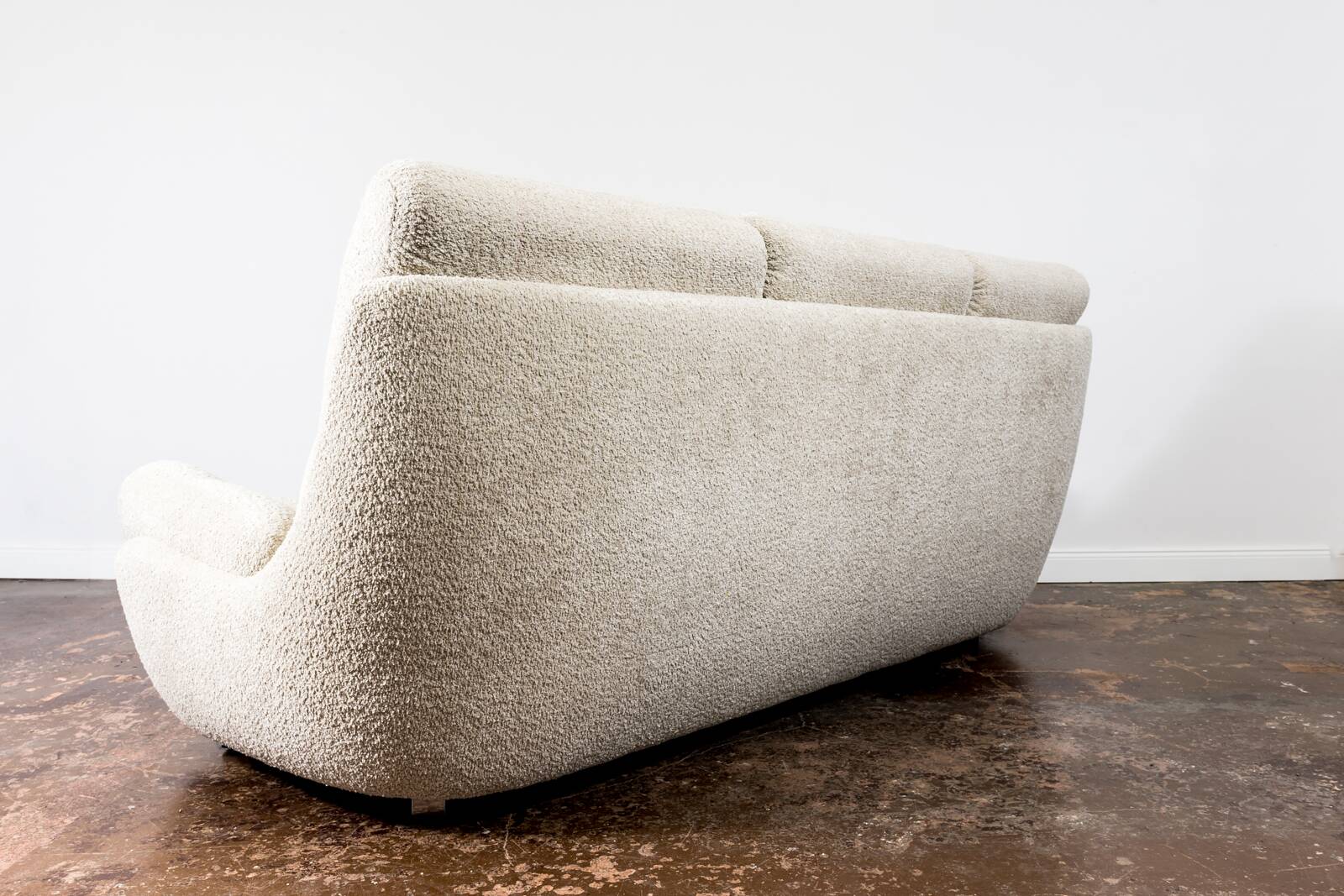 Customizable Space Age Living Room Set Atlantis in Beige Boucle 1970's, Czechoslovakia