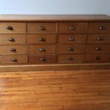 16-drawer craft cabinet, 1930s