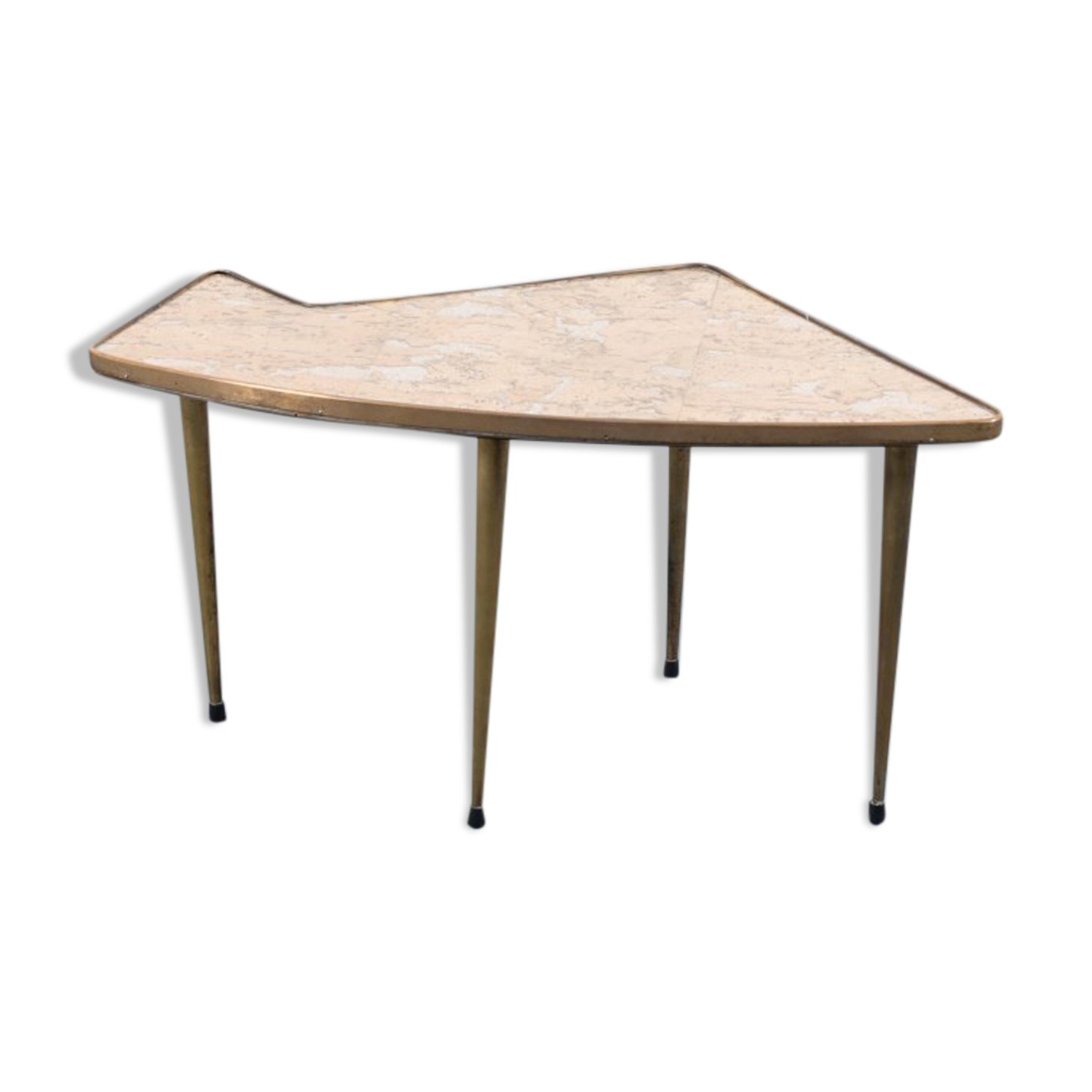 Modern Italian sculptural side table from the 1960s