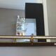 Large Venetian mirror with glazing beads and brass 110x60cm