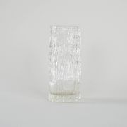Glass vase Avena, Finnish design, 1960s, designer: Tapio Wirkkala