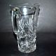 Pitcher in richly cut crystal, 1950