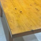 Pine table by Christian Durupt