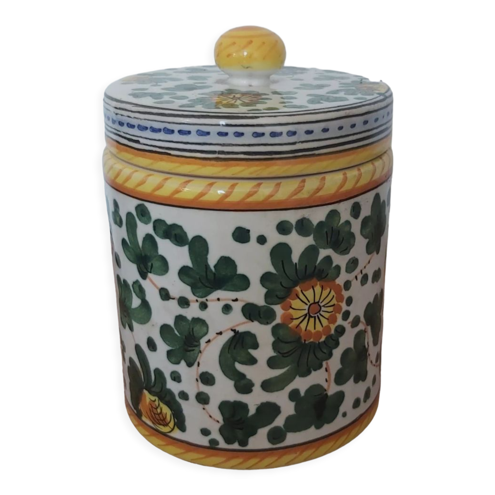 Ceramic candy box Italy 60's