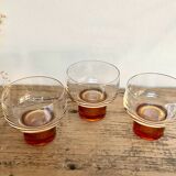 6 vintage luminarc cups