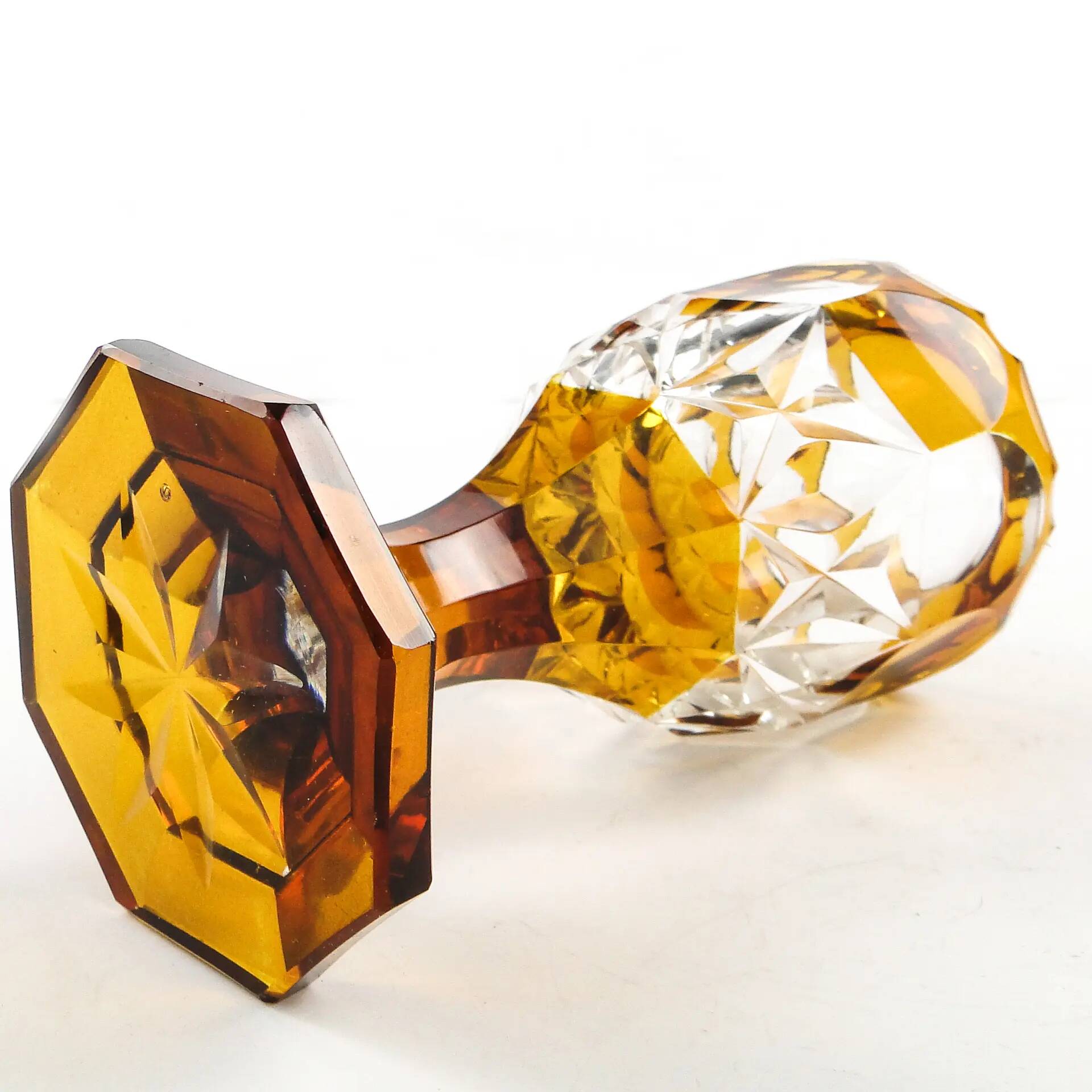 Art Deco goblet, Czechoslovakia, 1930s