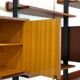 Modular storage cabinet and bookcase. Italy, 60s