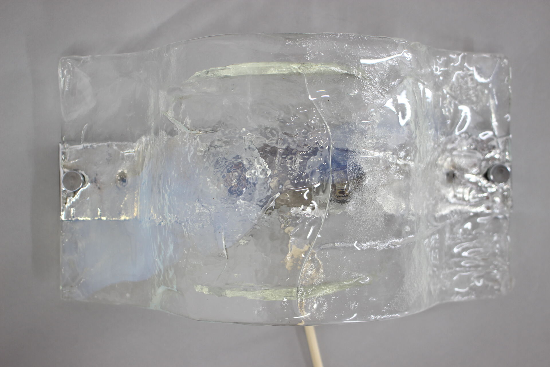 1970s Murano Glass Wall Lamp, Italy