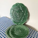 Gien leaf slip dish