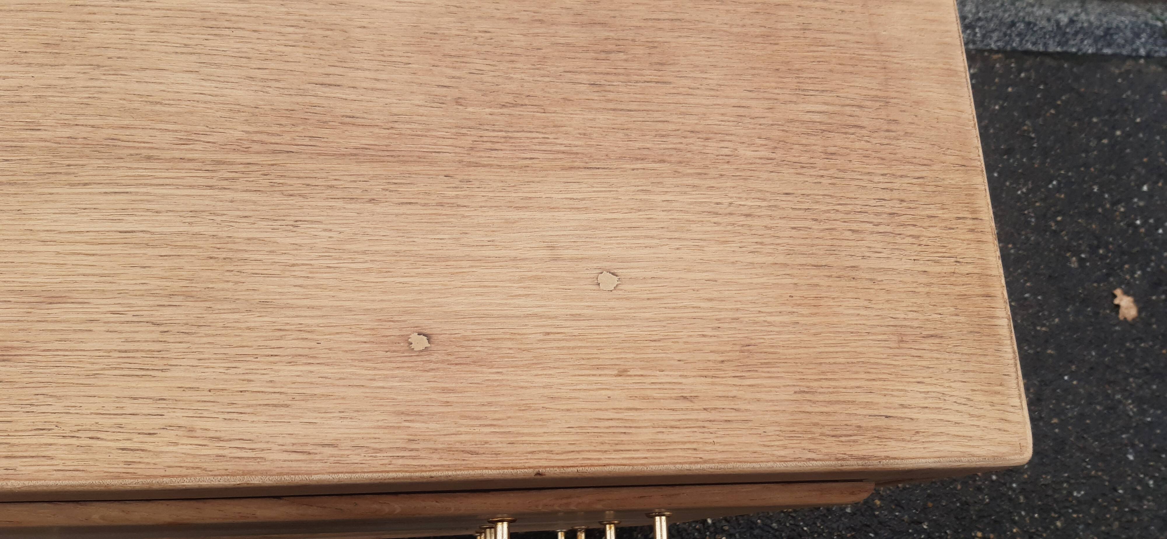 Commode vintage bois brut