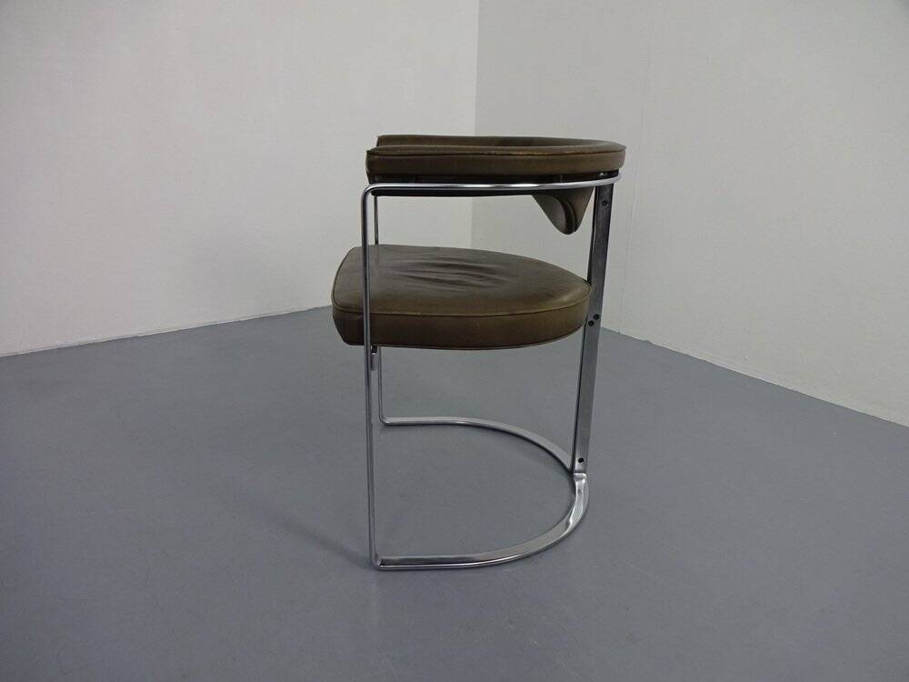 Mocdl 6911 Armchair in Leather by Horst Brüning for Kill International, 1968