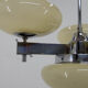 Art deco chandelier by zukov, 1940s