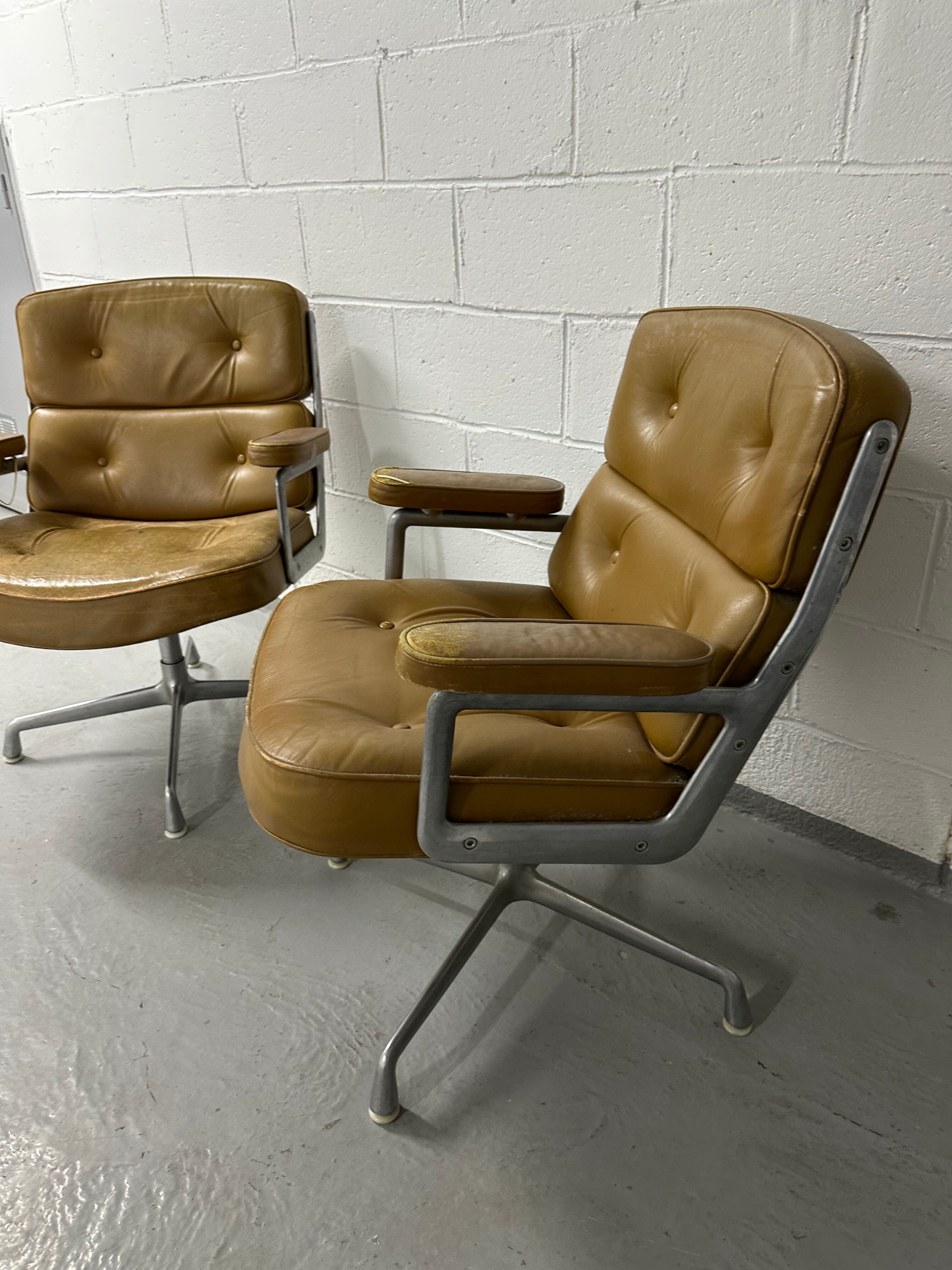 Lobby  Chair Charles & Ray Eames Édition édition Herman Miller Vintage