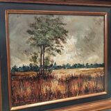 Julien Porisse (1927): Oil on canvas signed
