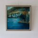 Huile sur toile suédoise, Marine, K. Jördahn