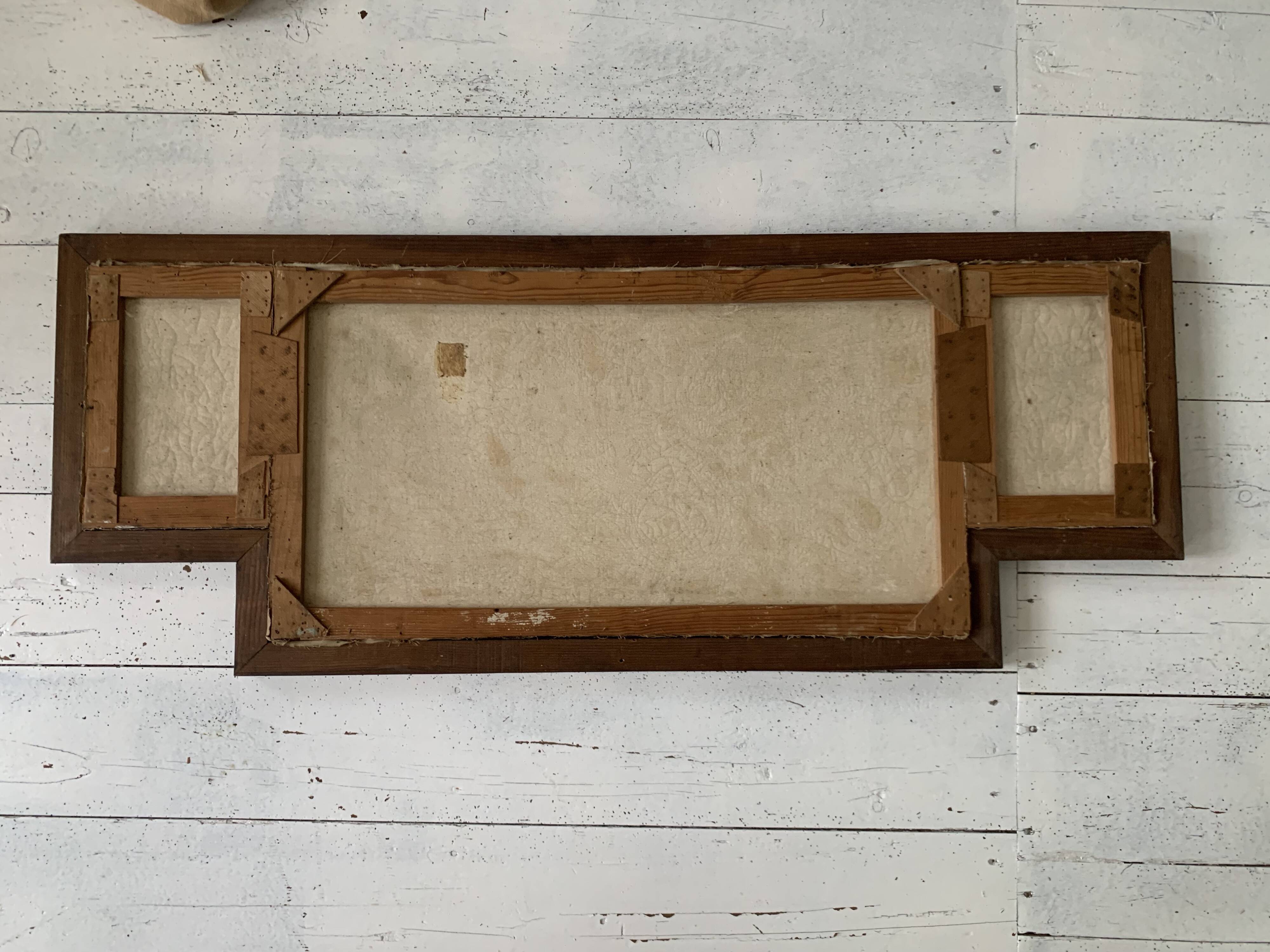 Hossegor and his pines, large triptych. 1946