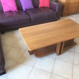 Table basse en orme massif