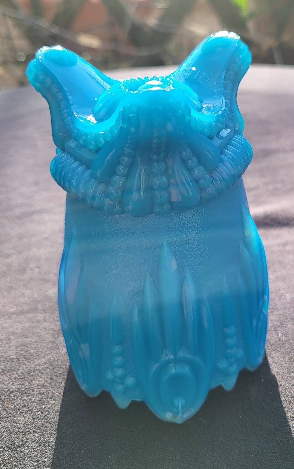 Pyrogenic cigar holder in opaline Vannes le Chatel