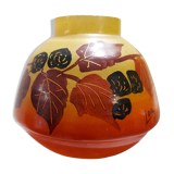 Glass vase art deco 1930