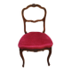 Louis XV style walnut bedroom chair, circa 1900.