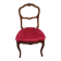 Louis XV style walnut bedroom chair, circa 1900.