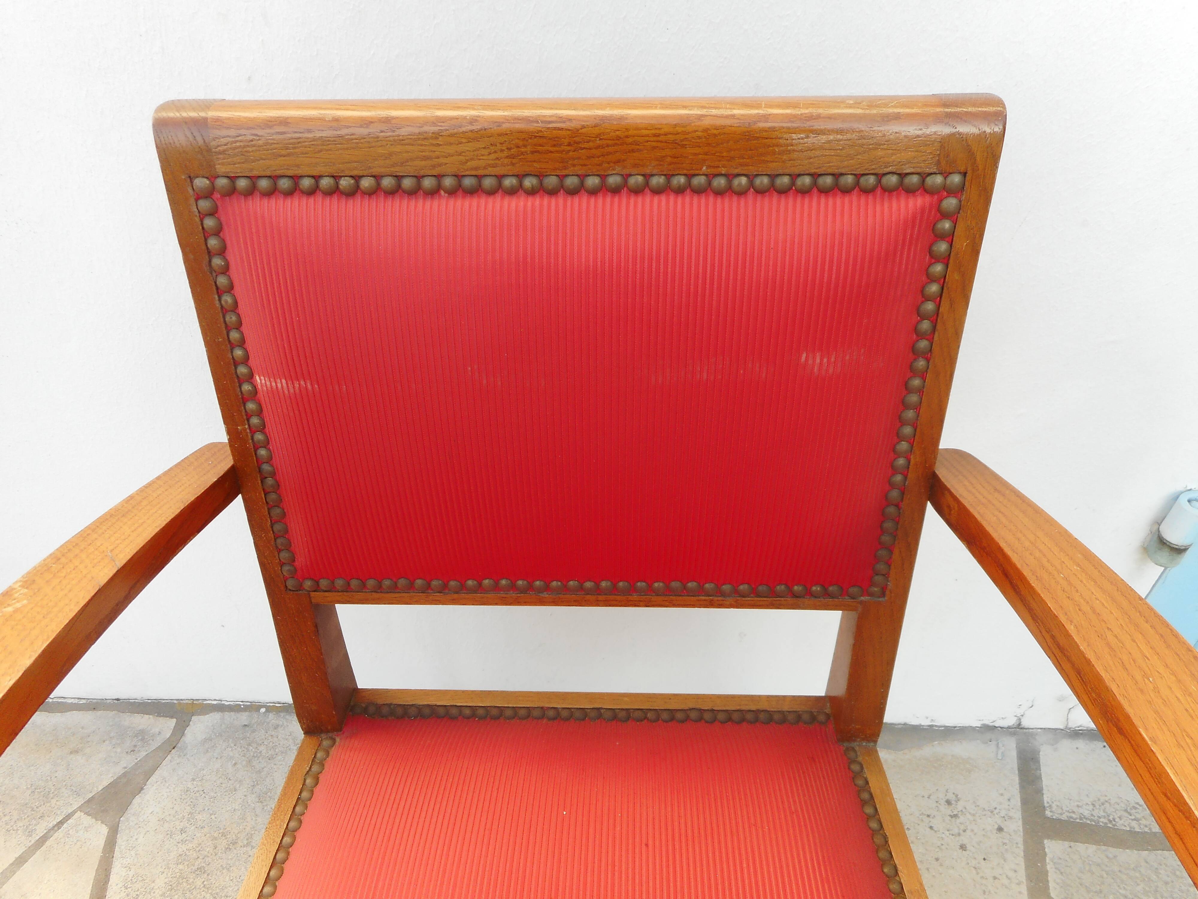 Pair of bridge chairs