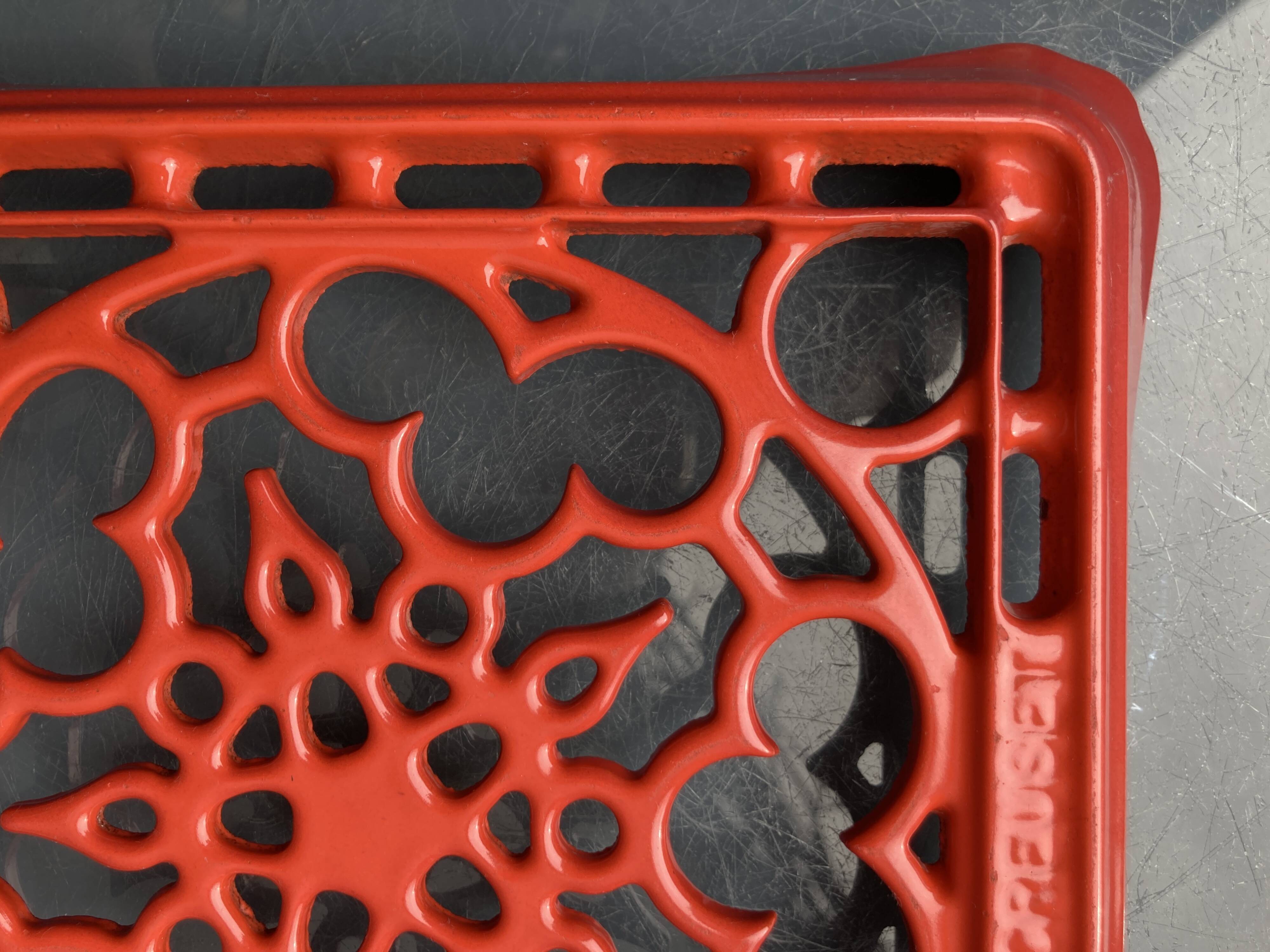 Square dish rest from Le Creuset France