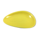 Empty yellow ceramic pocket