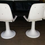 Pair of tulip foot chairs circa 1970