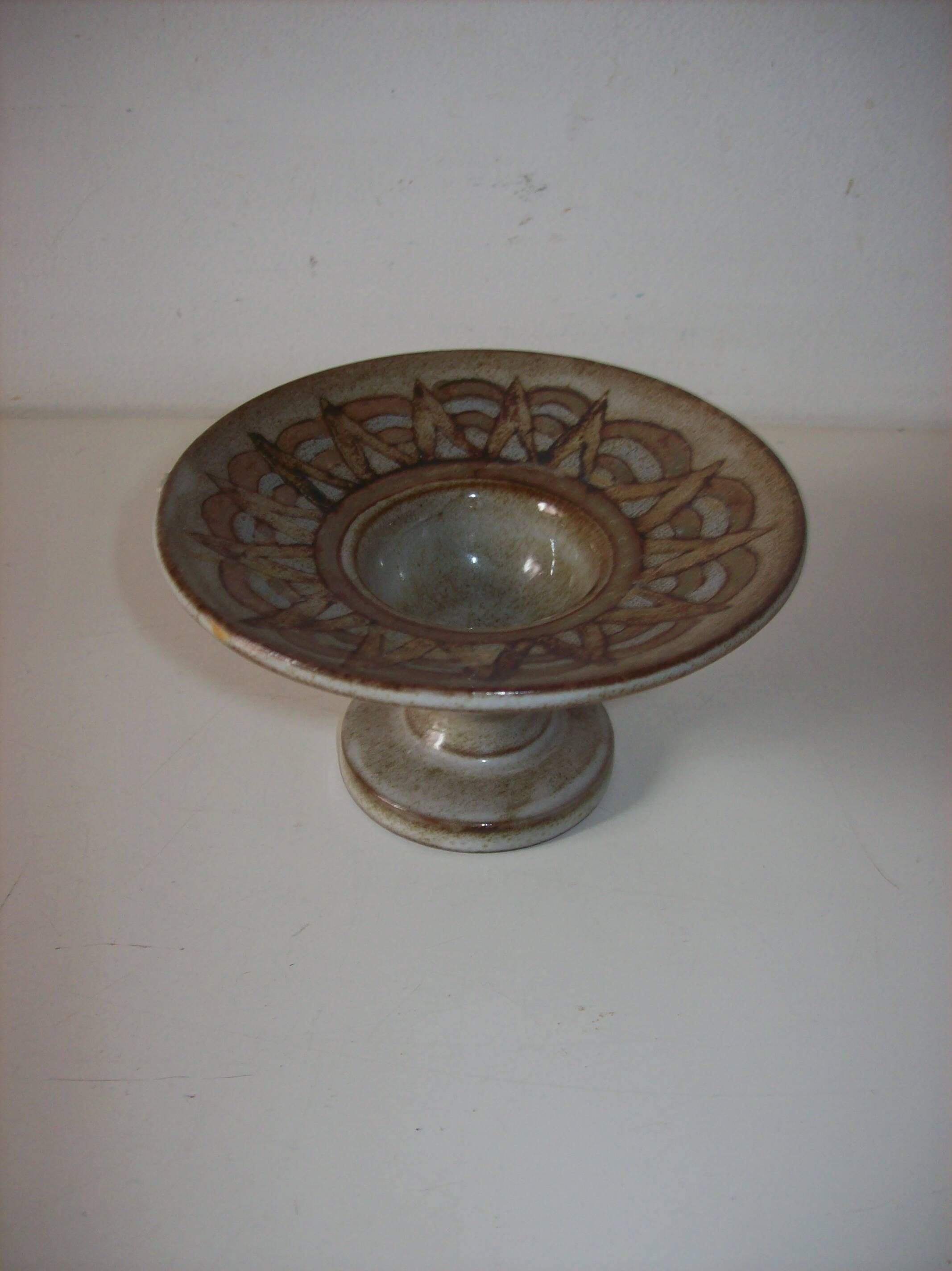 Vintage ceramic candlestick