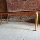 Large vintage bistro table 1970