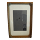 Old golden photo frame